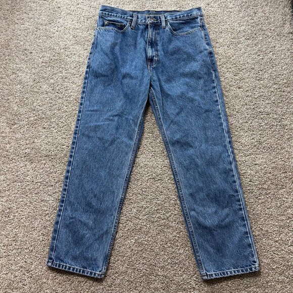 Harley-Davidson Mens Blue Denim Jeans 34x30 Straight Leg Made In Mexico - Picture 2 of 11